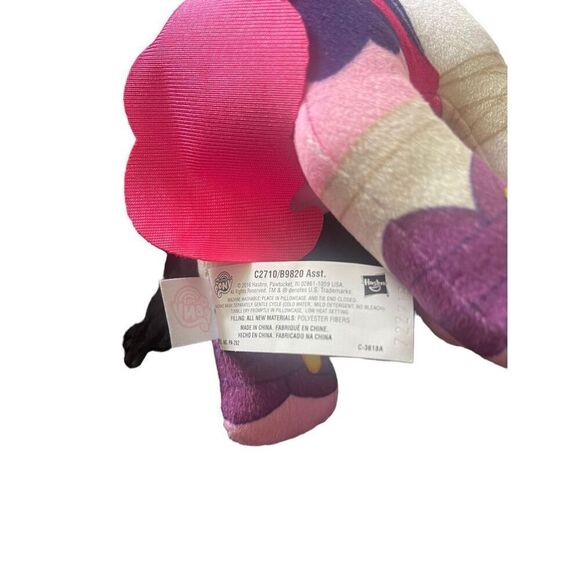 Hasbro Kids Pink Purple My Little Pony The Movie Pinkie Pie Pirate Stuffed Toy - Picture 5 of 13